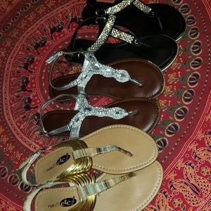 Three Pairs of Sandals